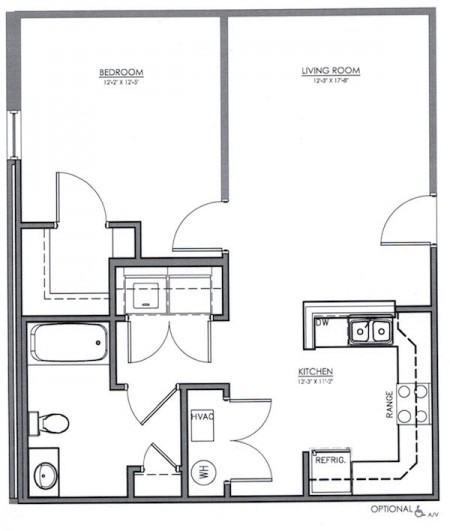 Senior Apartments In Hartford City Indiana - Floor Plans